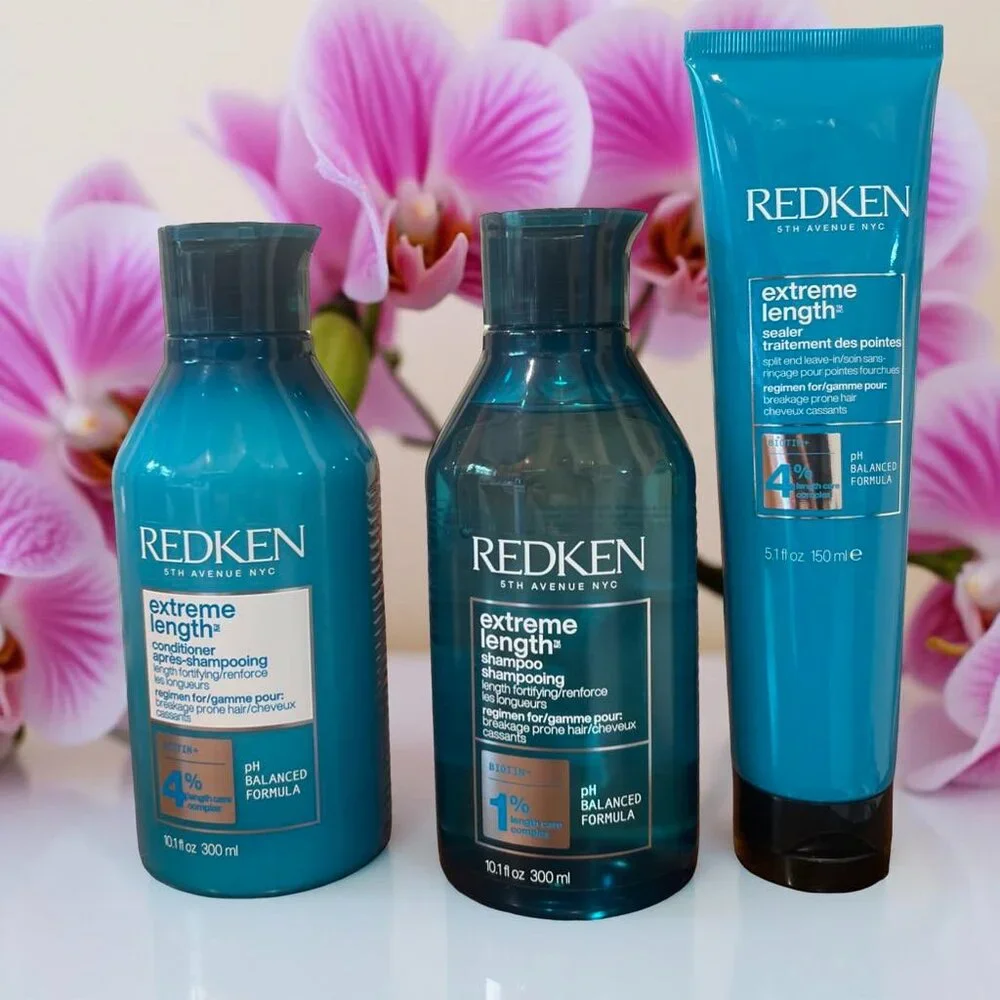 Redken Extreme Length Shampoo and Conditioner 10.1 oz & Sealer 5.1 oz Trio